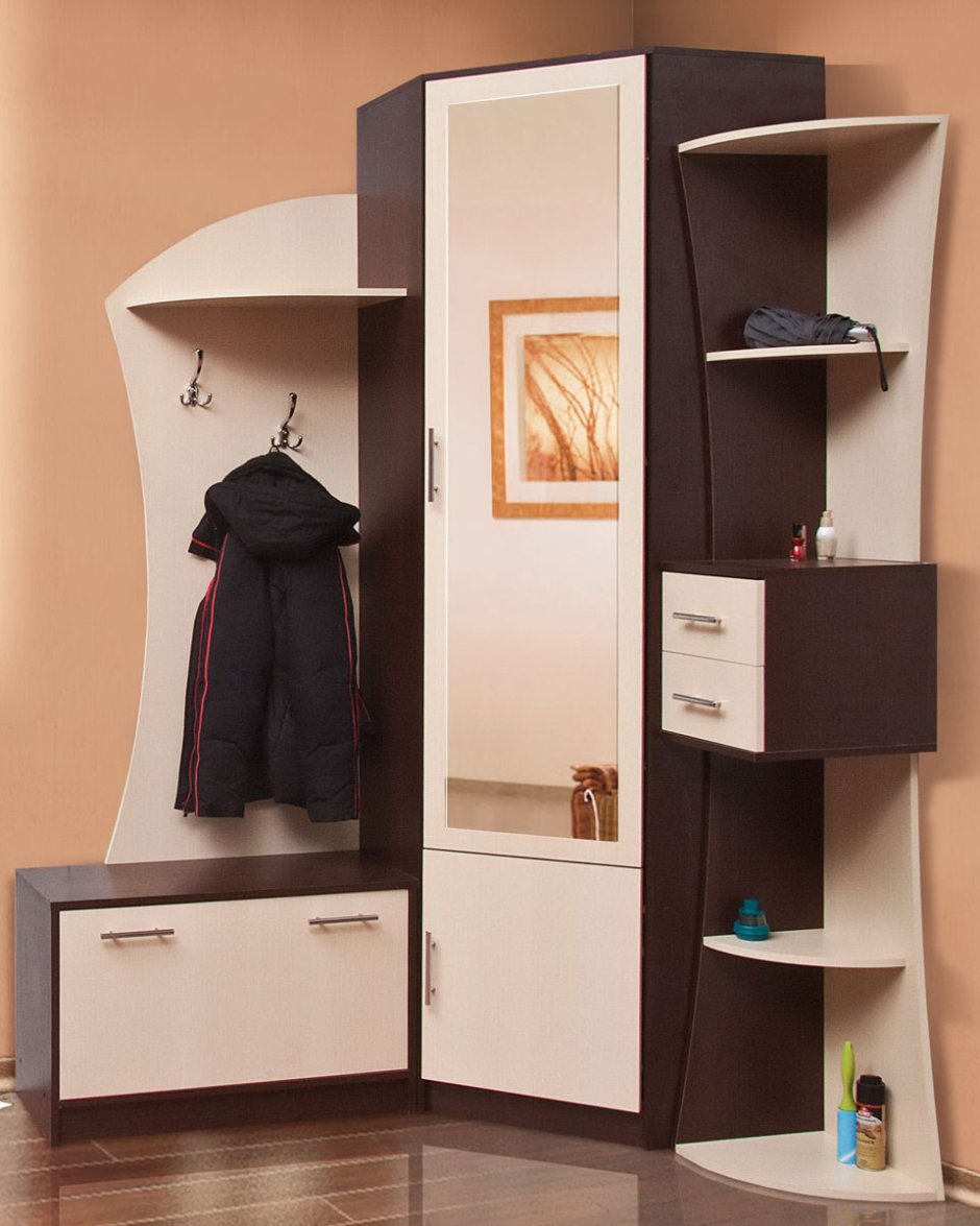 Прихожая мебель с телевизором