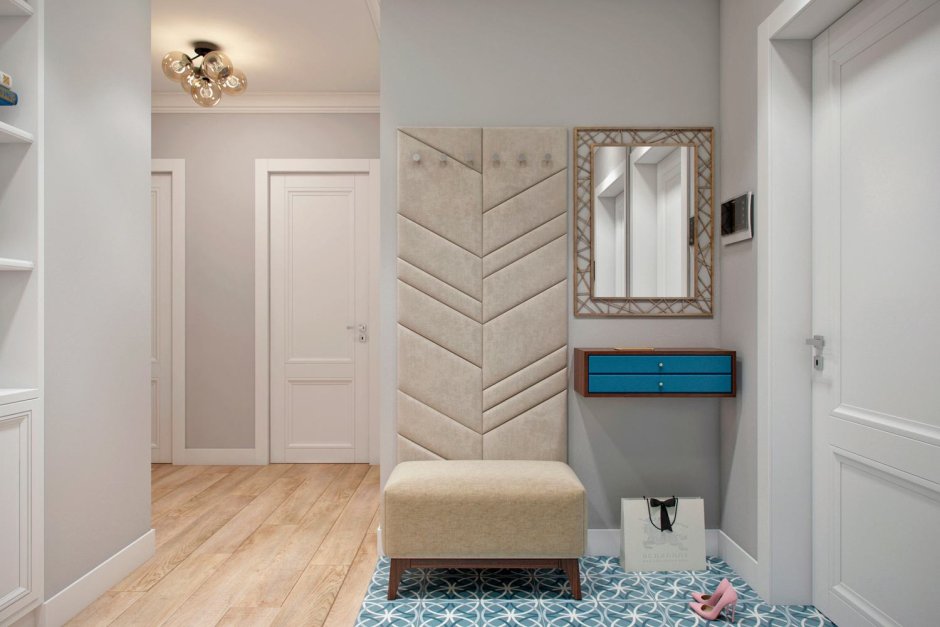 Прихожая в стиле Эклектика