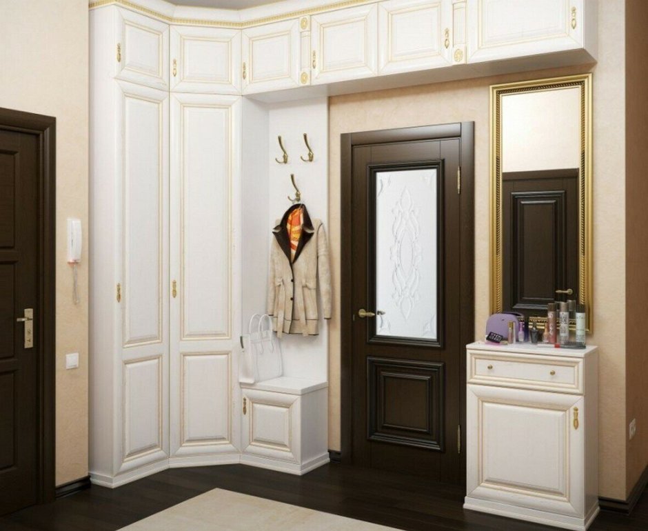 Прихожая современная классика