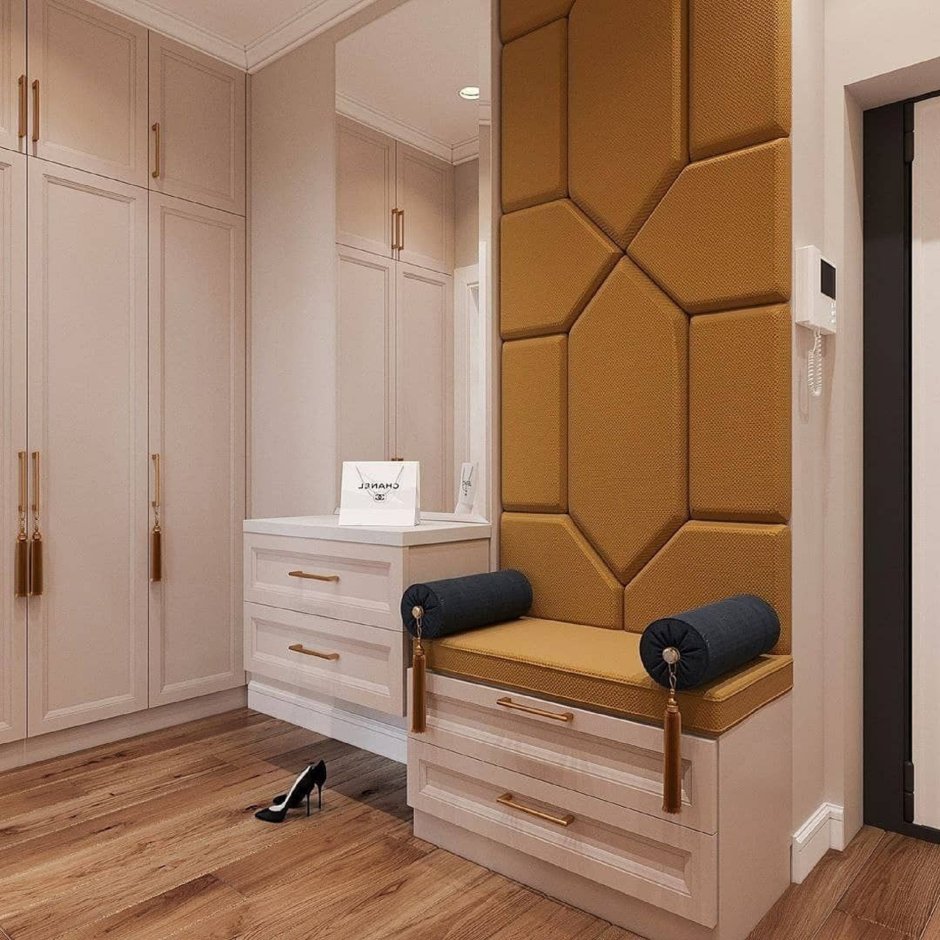 Мягкая прихожая в современном стиле