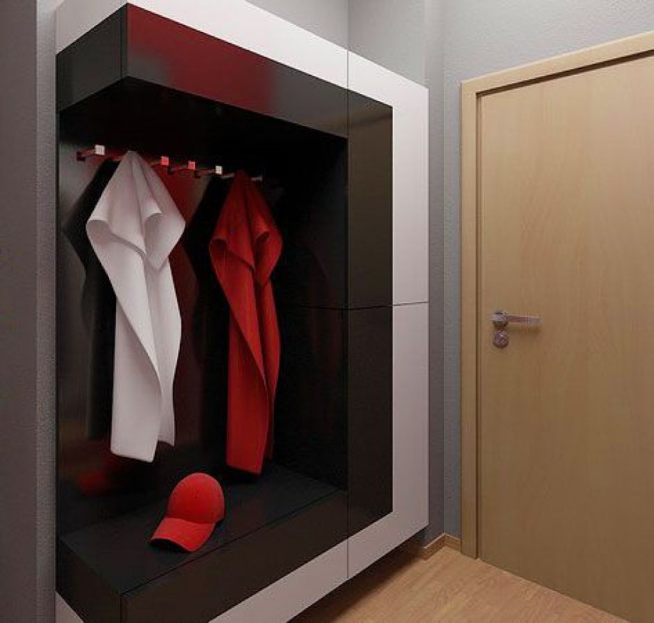 Нестандартная мебель для прихожей