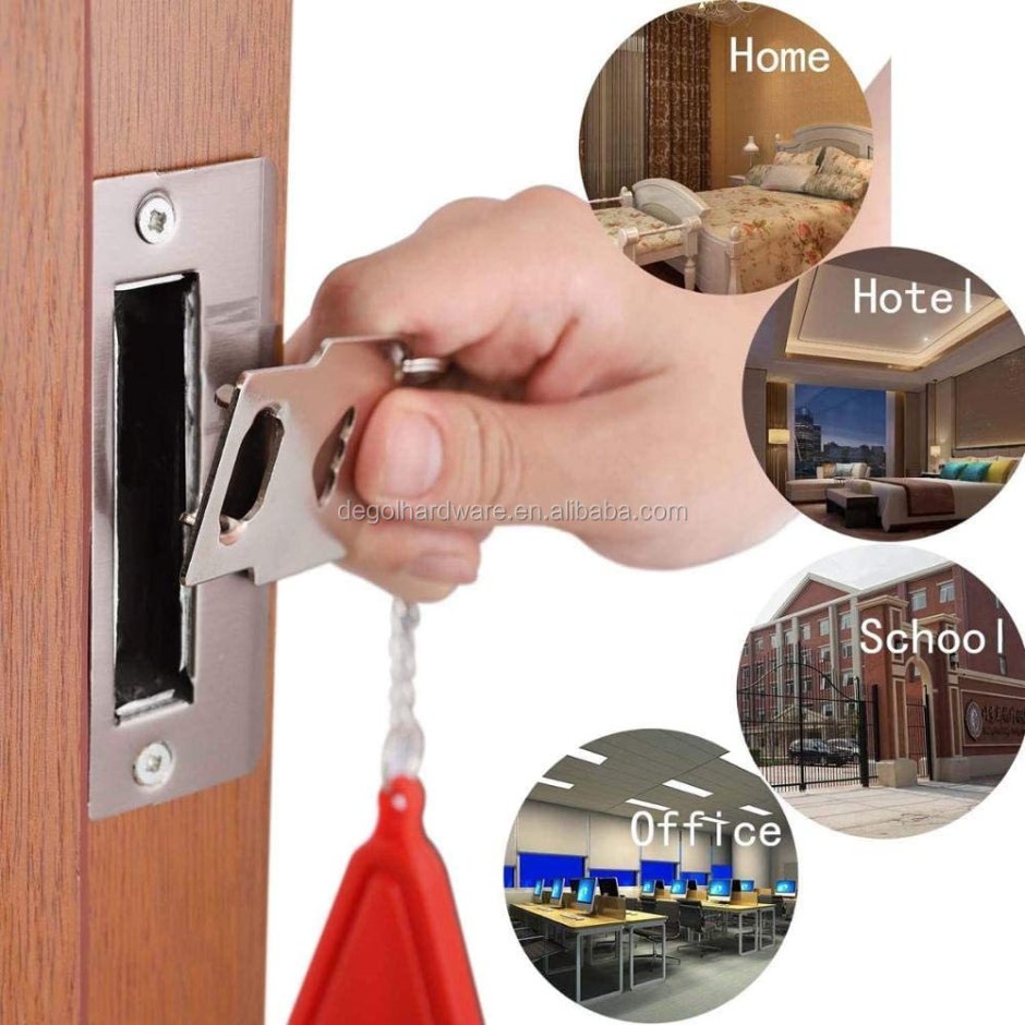 Портативный дверной замок Travel Lock