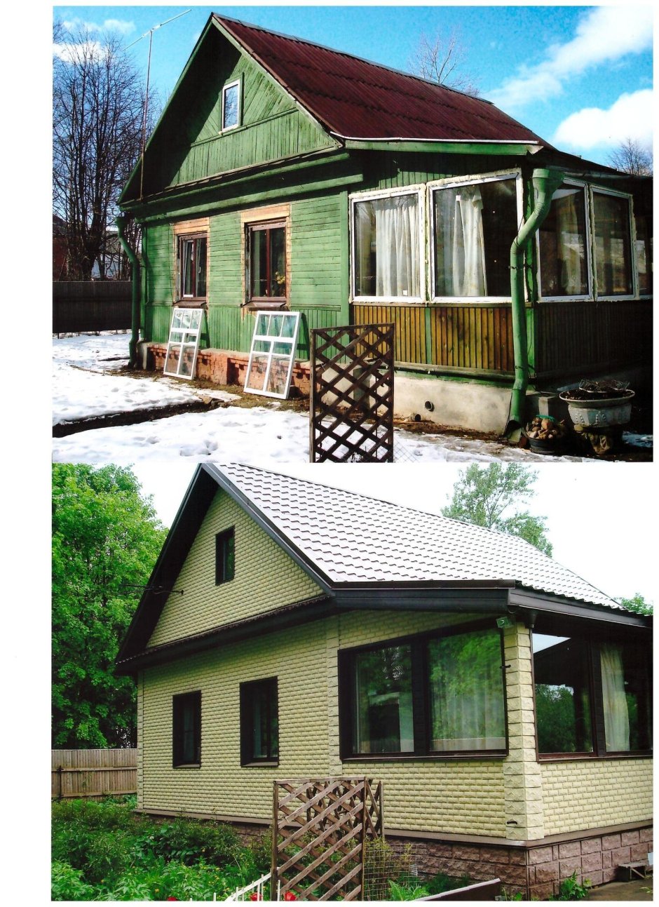 Старый дачный домик