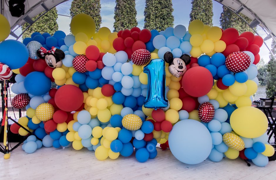Украшение воздушными шарами детских праздников