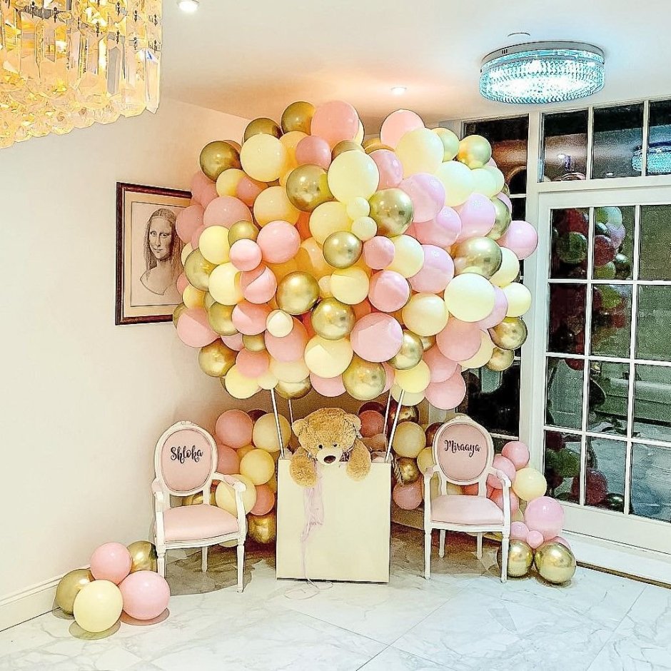 Декорации из воздушных шаров