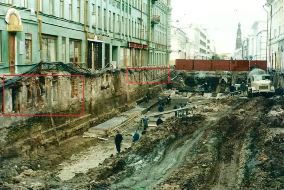 Кузнецкий мост раскопки