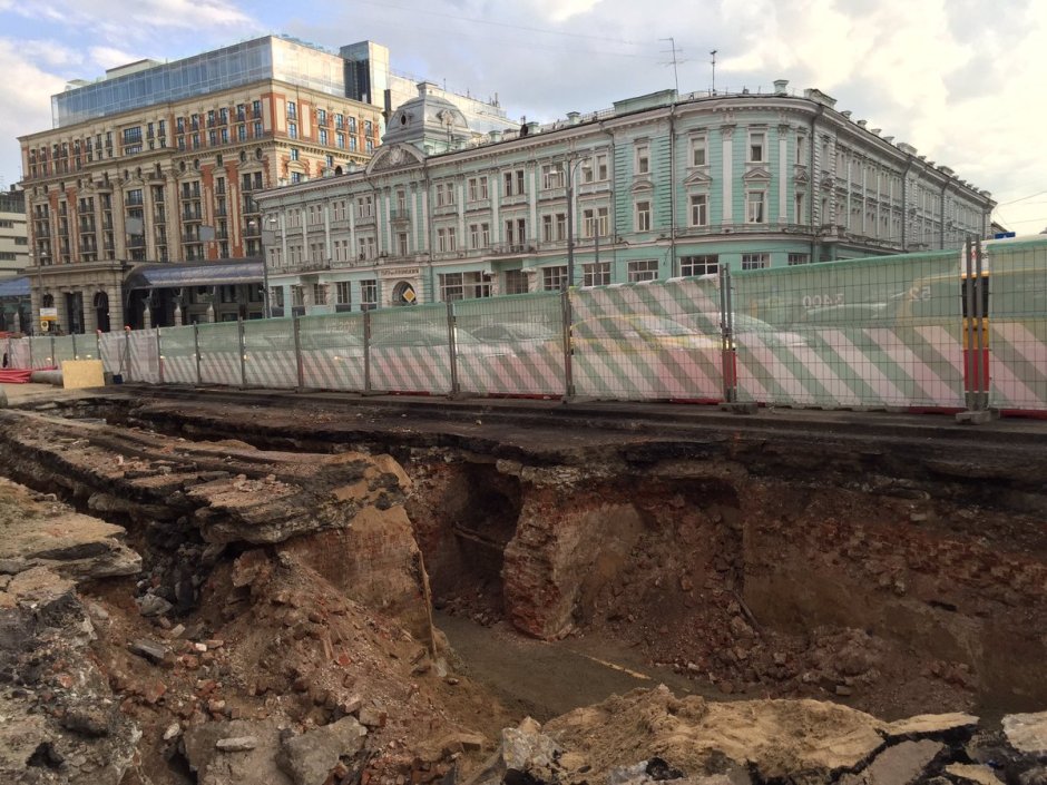 Потоп 19 века закопанные этажи