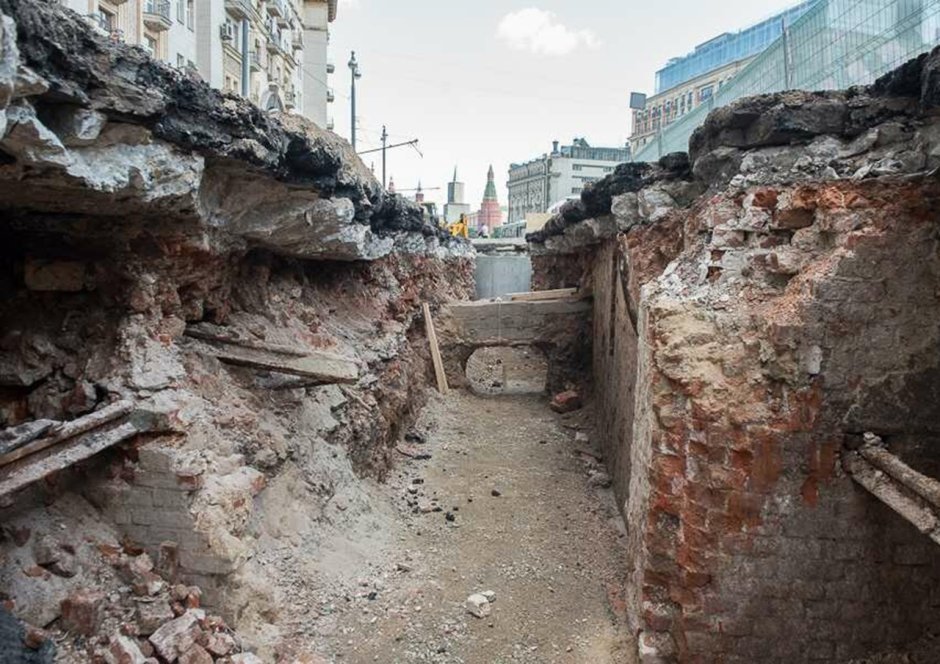 Здания зарыты в Петербурге