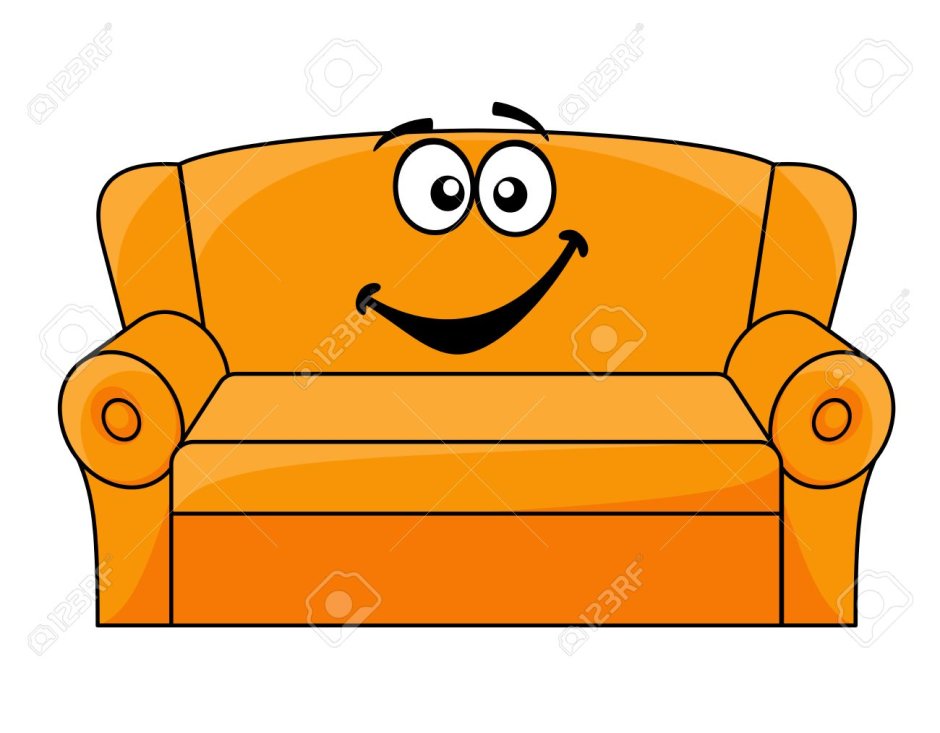 Мультяшка на диване