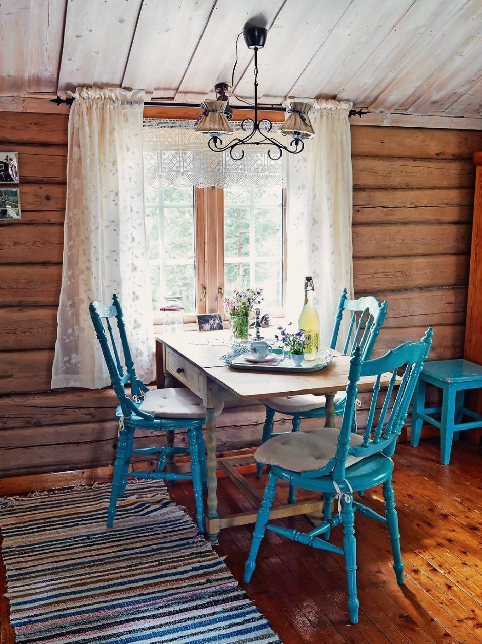 Интерьеры шведских деревянных домов