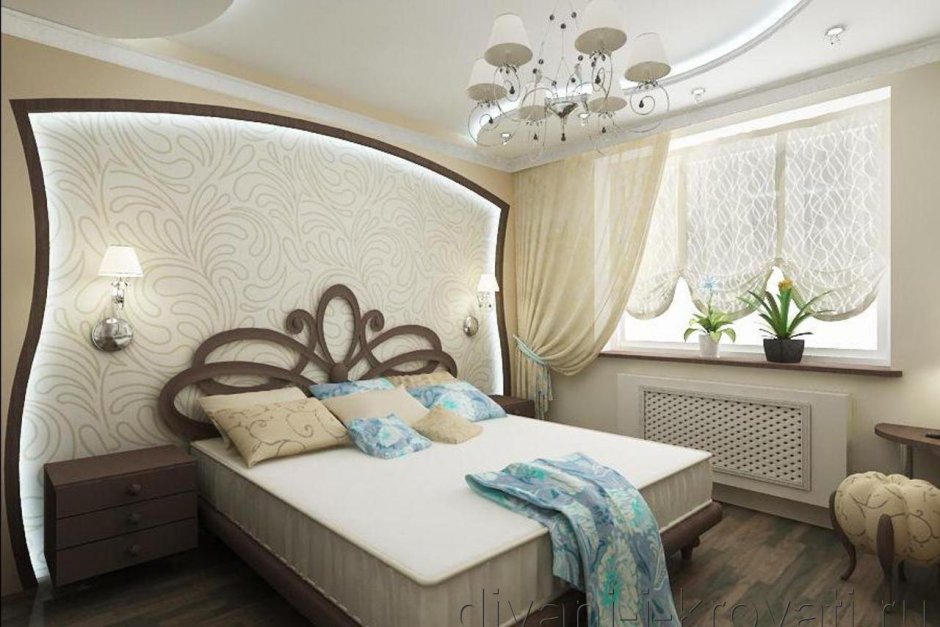 Викторианский стиль в интерьере спальни