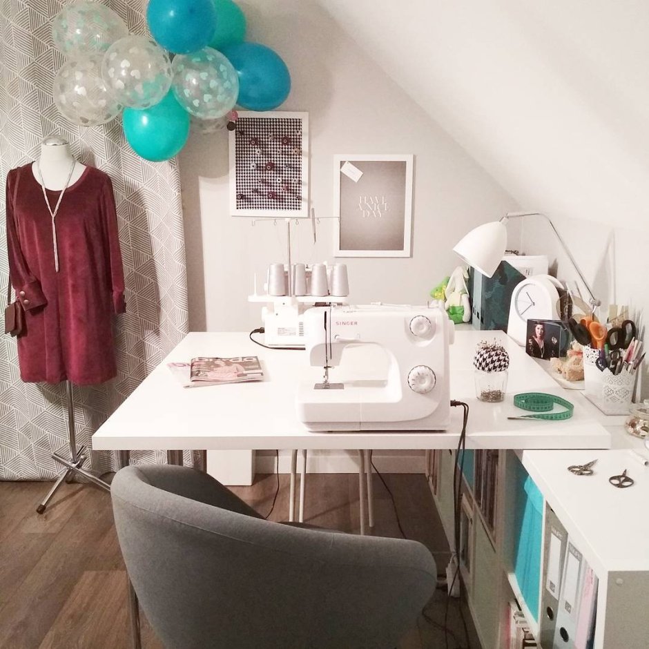 Рабочее место швеи