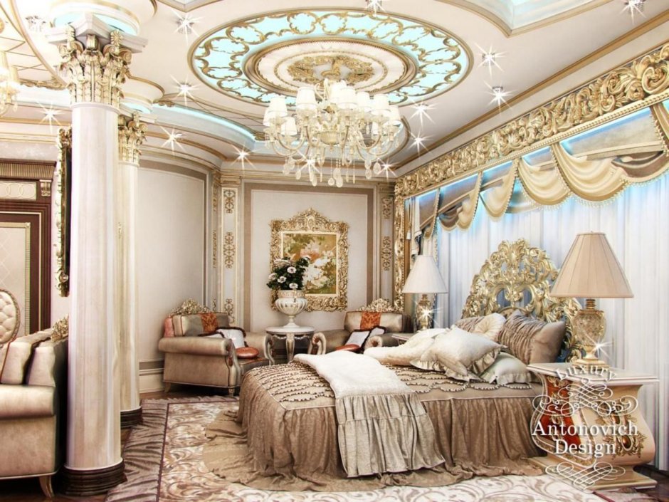 Antonovich Design интерьеры в стиле Барокко