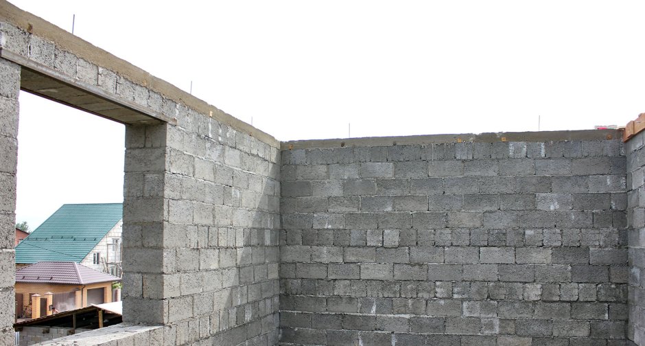 Армопояс для стены из керамзитобетонных блоков