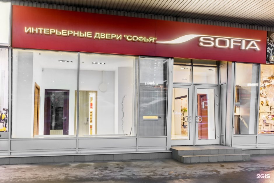 Двери Софья в интерьере