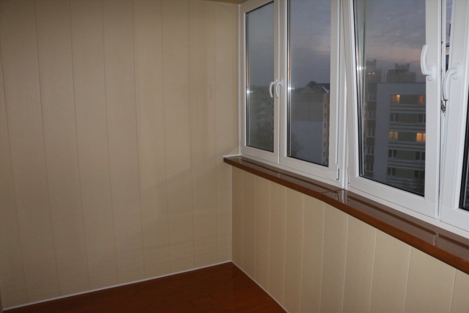 ПВХ панели для балкона