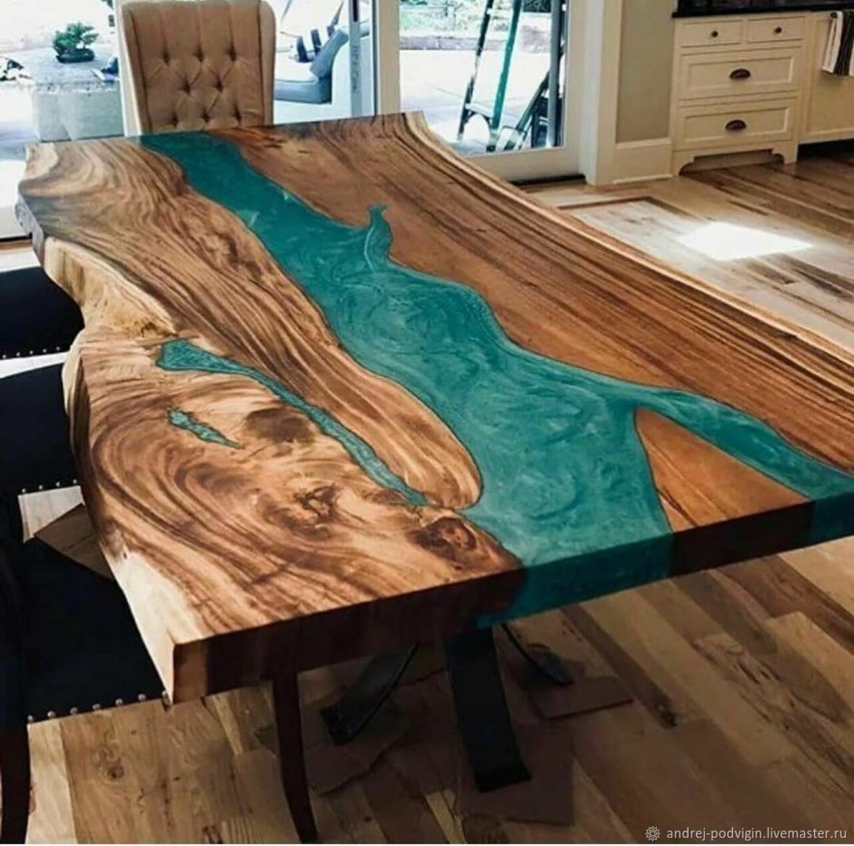 Slab Wood эпоксидная смола