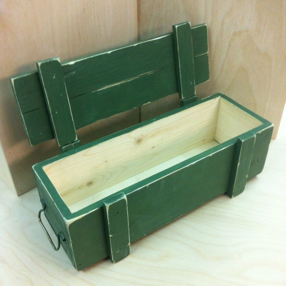 Армейский ящик деревянный