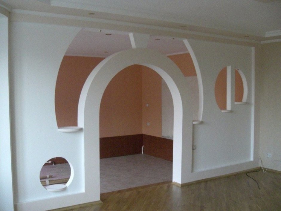 Широкая арка в квартире