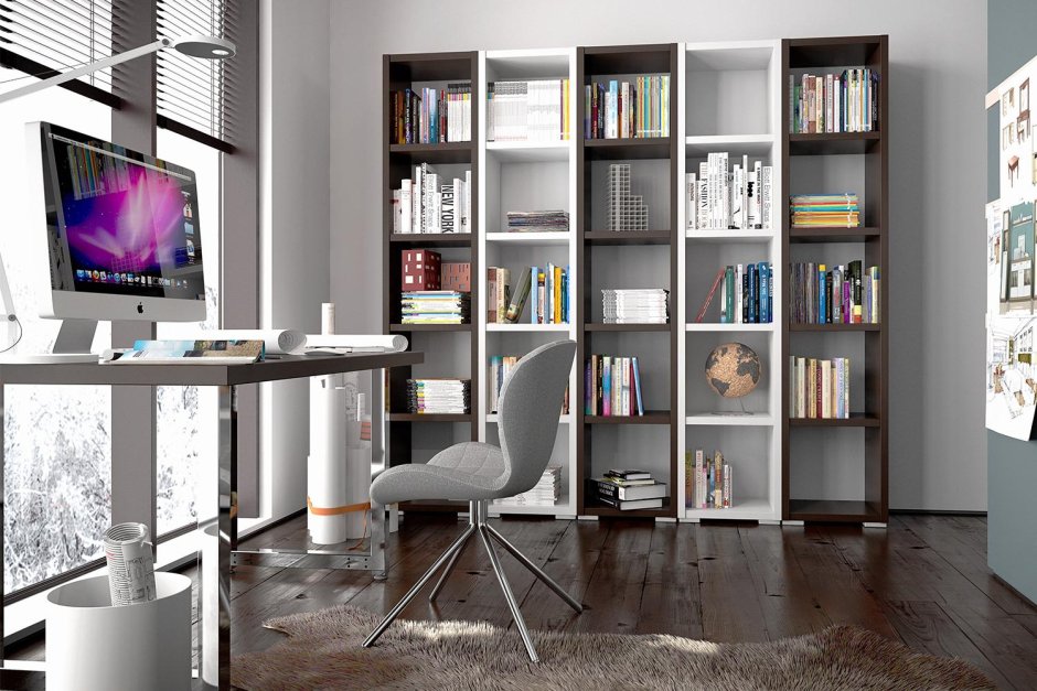 Книжный шкаф Glass Cabinet