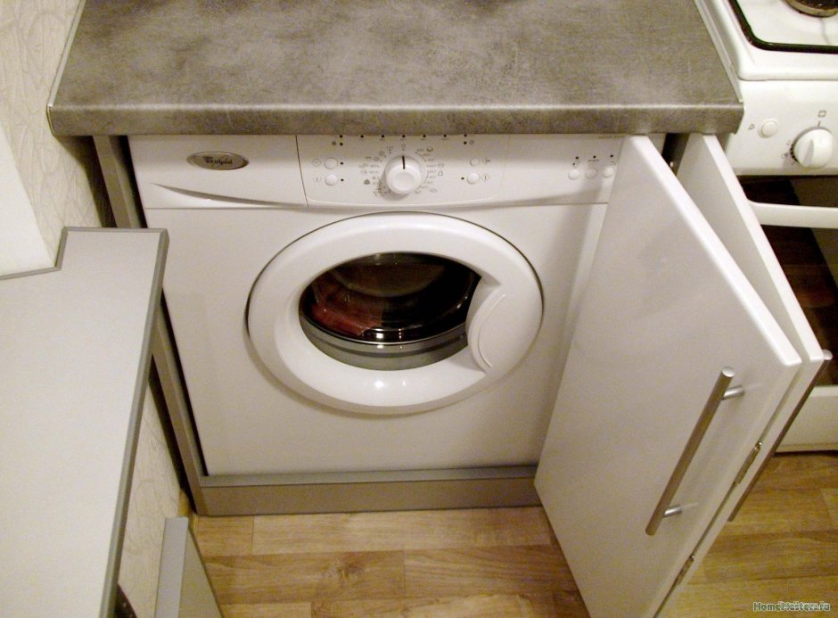 Тумба под стиральную машину на кухню