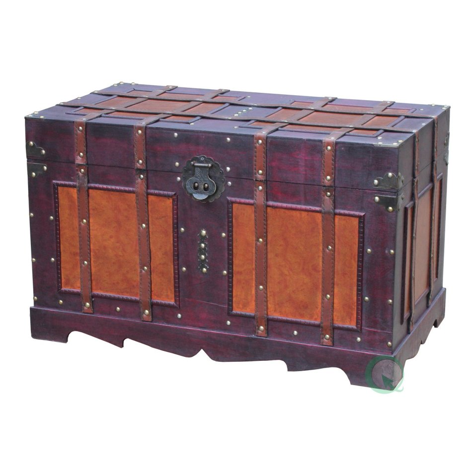 Сундук дорожный старинный Overland Trunk New York