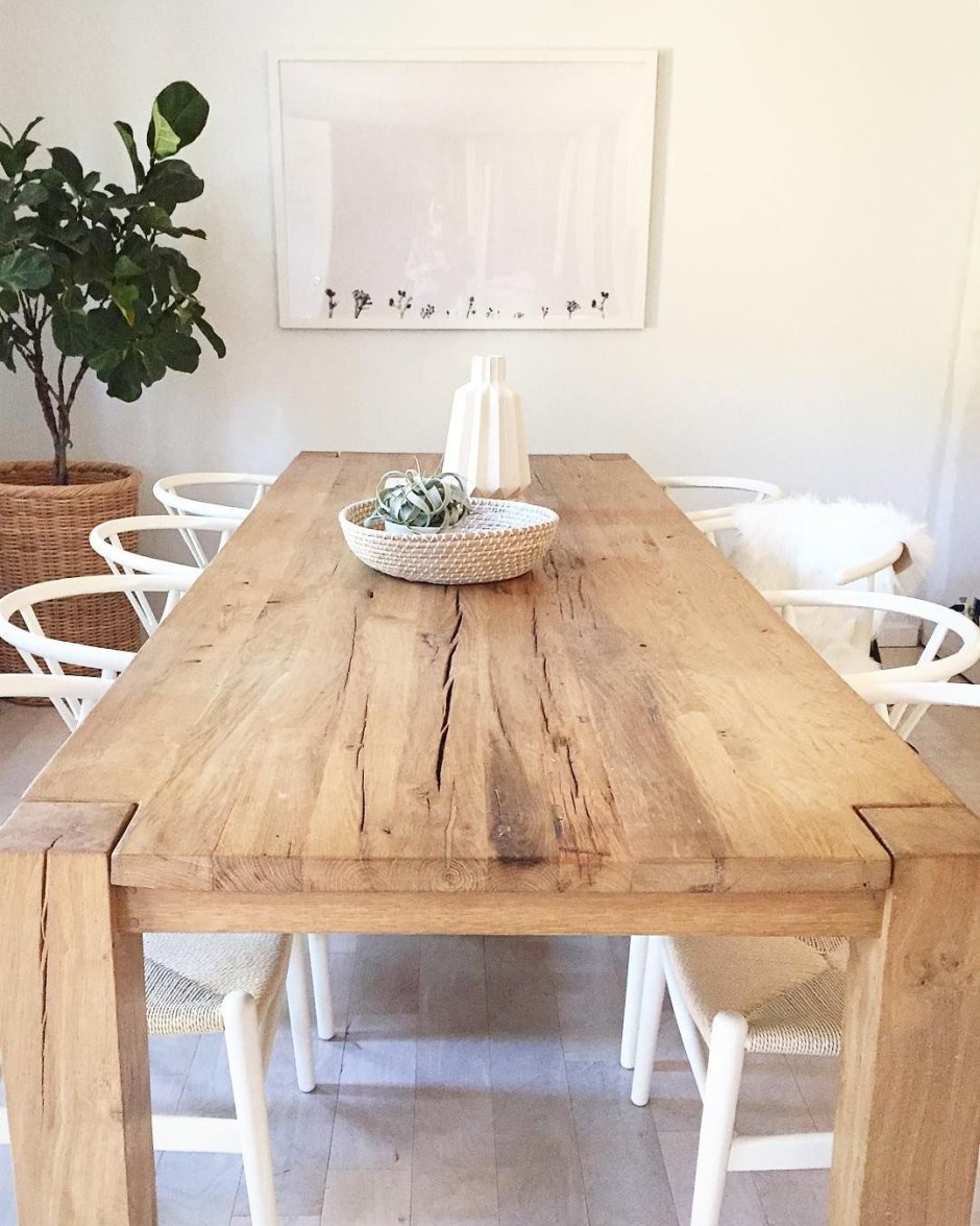 Wood Table Decor