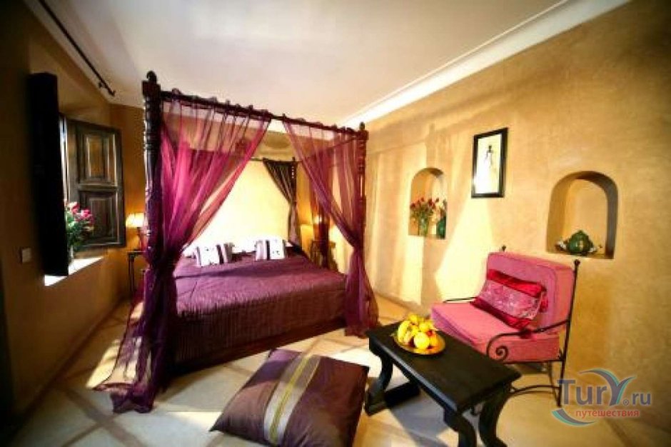 Арабский декор спальня