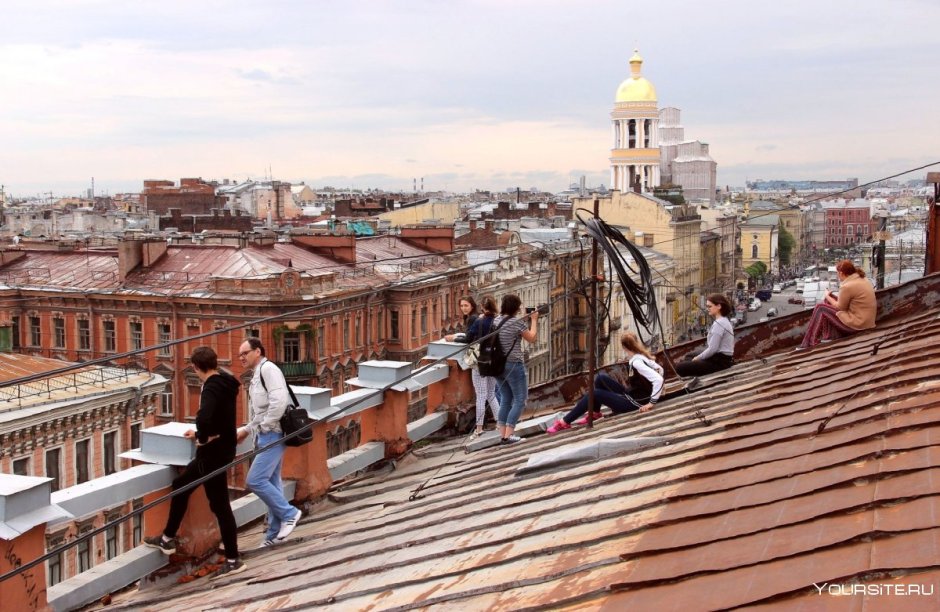 Моховая Санкт-Петербург крыши