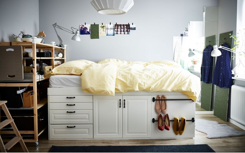 Кровать Malm ikea