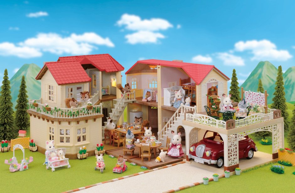 Игровой набор Sylvanian Families дом-дерево 3352