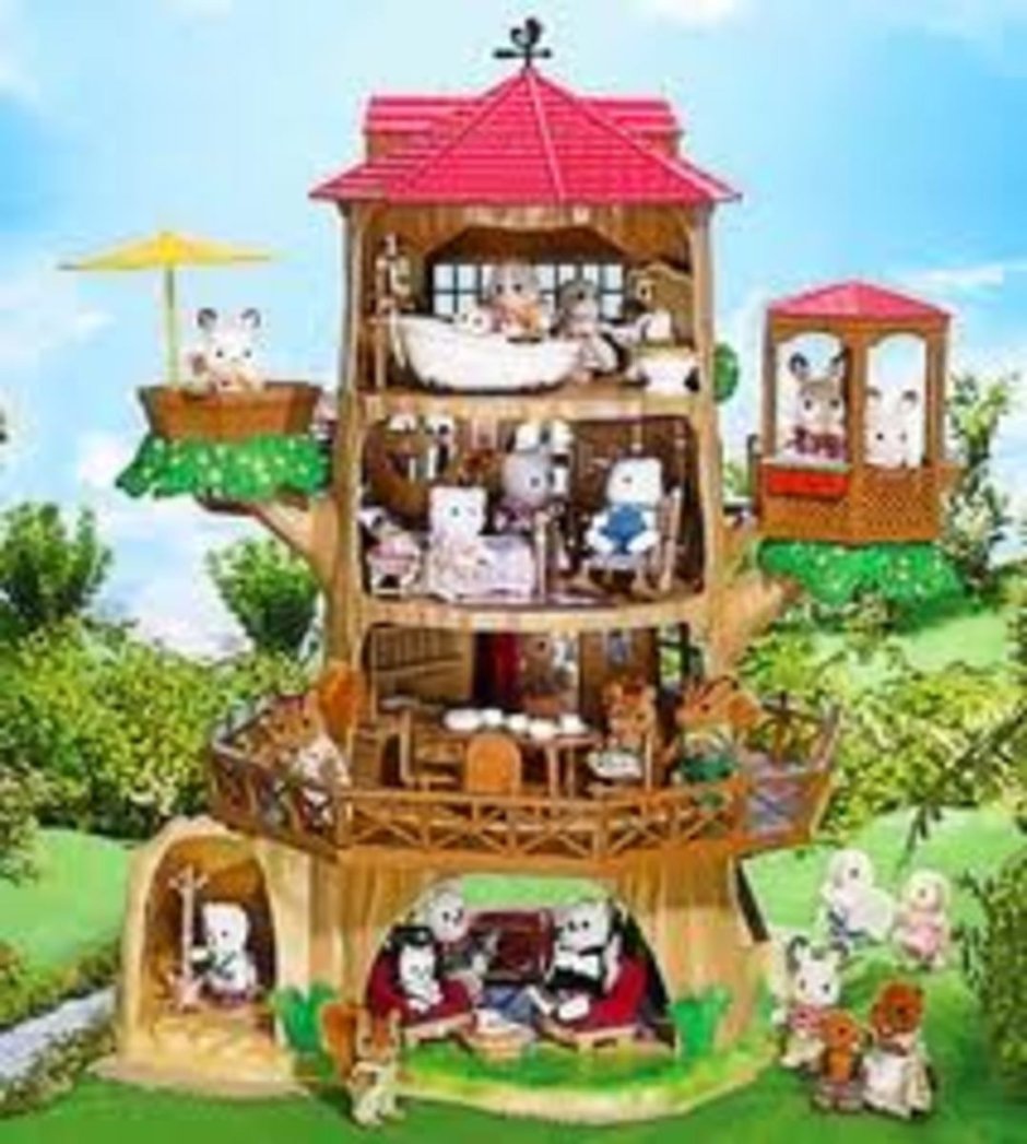 Sylvanian shop домик Сильвания Фэмили