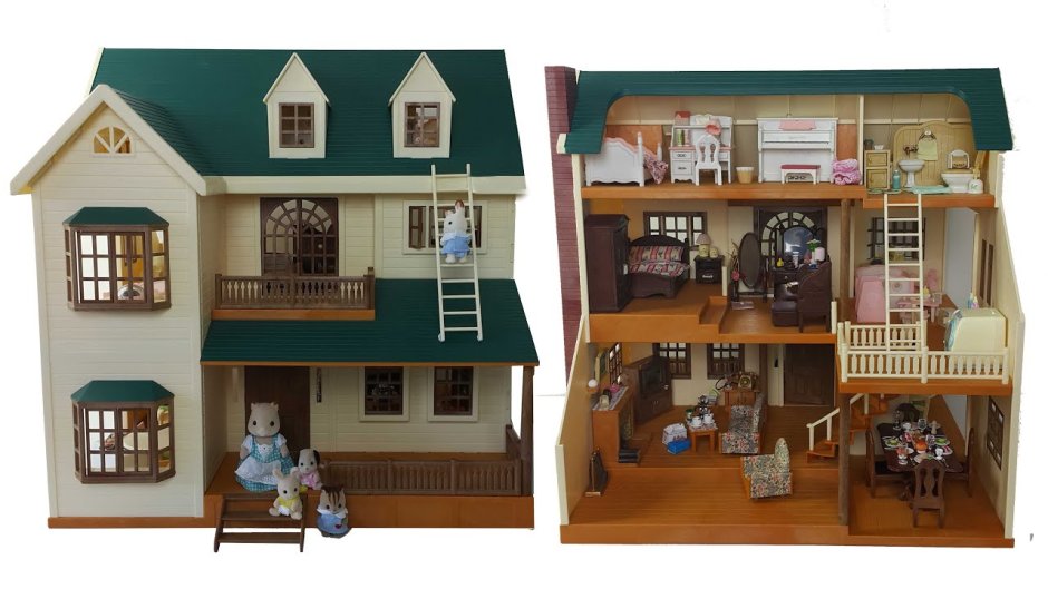 Sylvanian Families Green Hill House