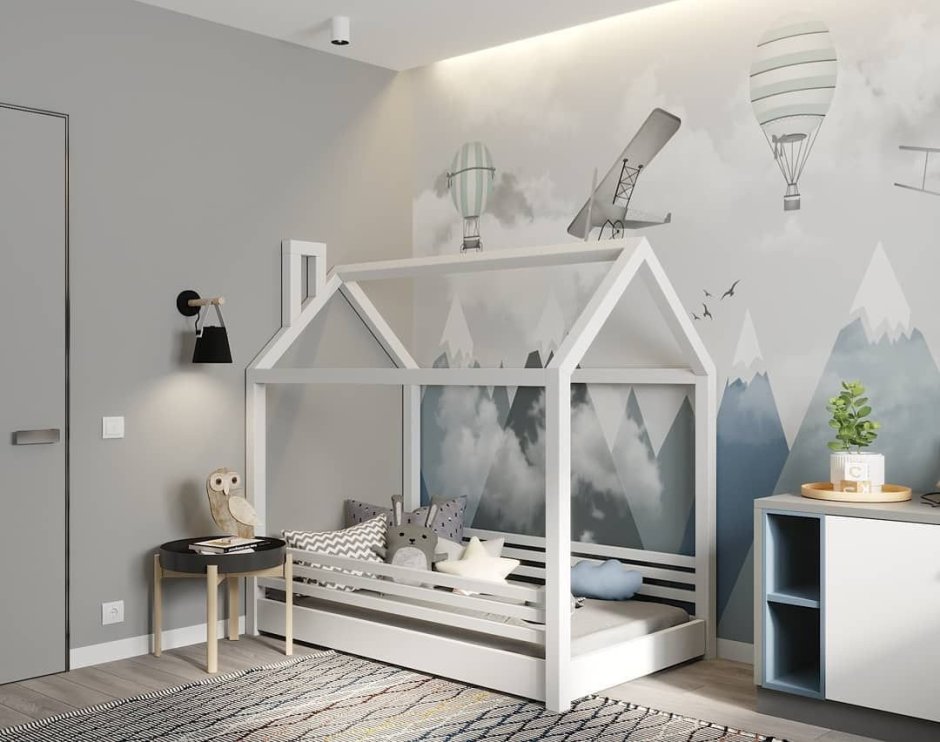 Кровать-домик Nest Loft
