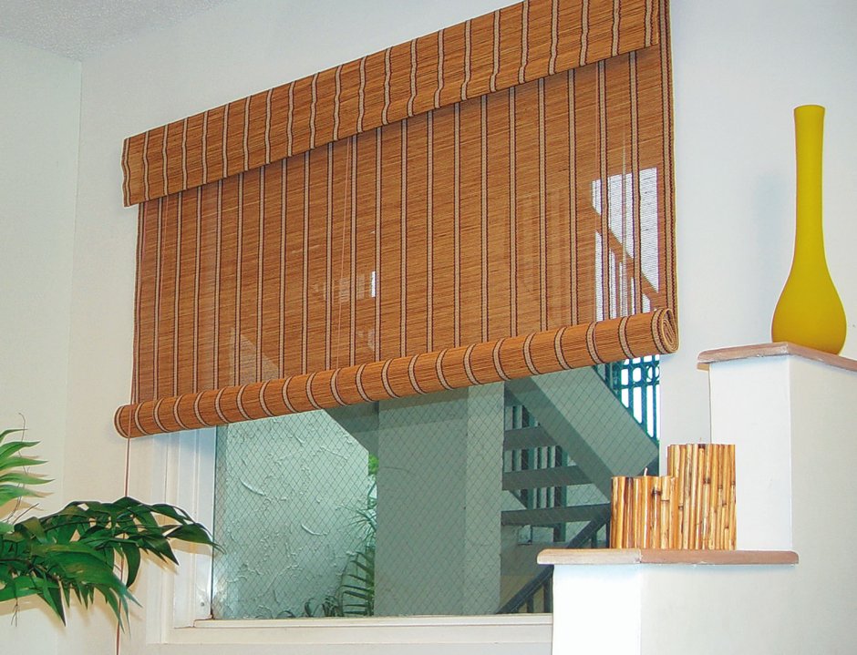 Бамбуковые римские шторы Миура