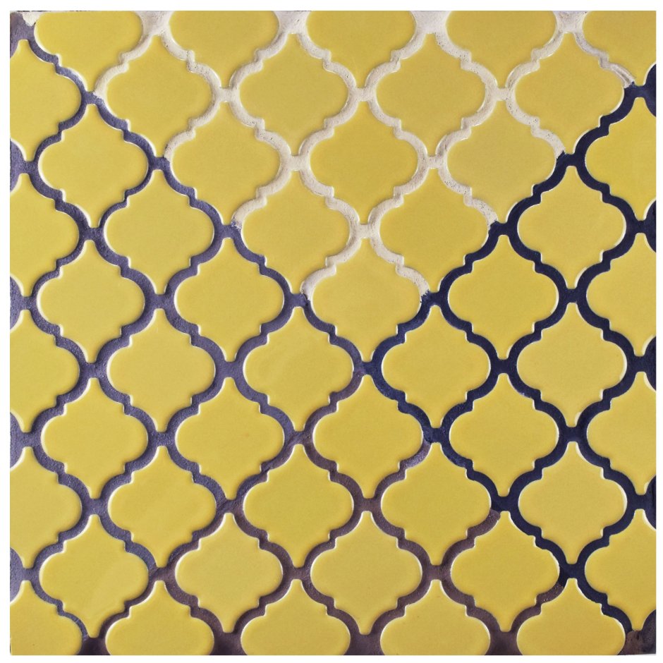 Плитка мозаика желтая