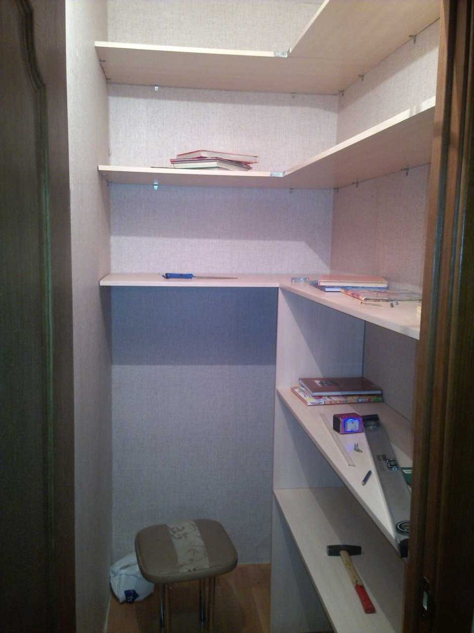 Маленькие гардеробные