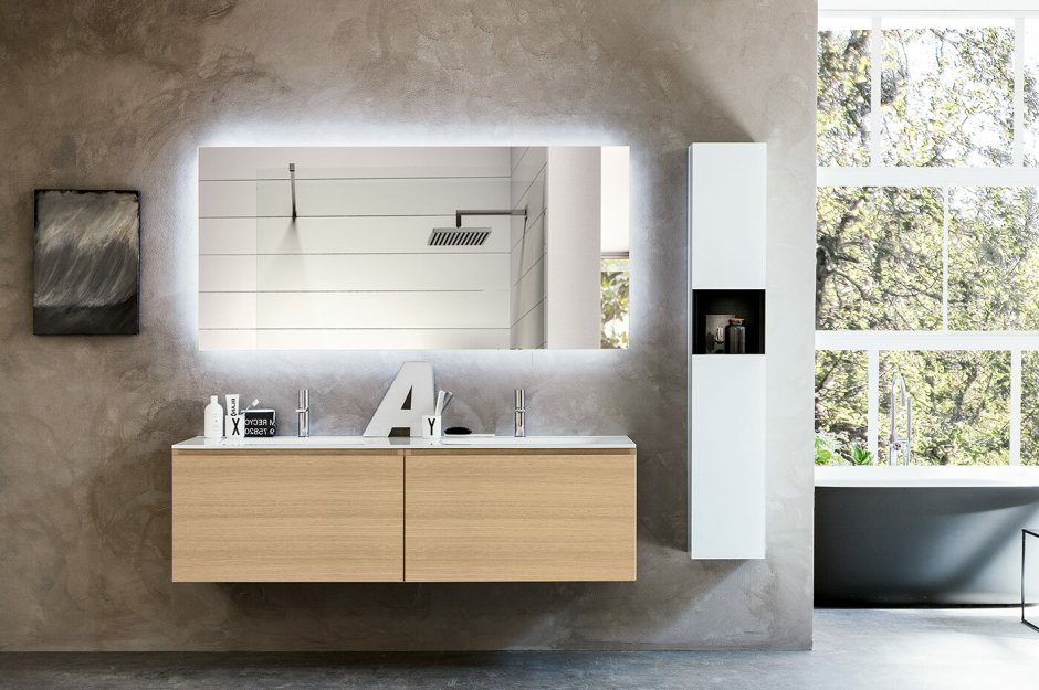 Мебель в ванную комнату итальянских дизайнеров
