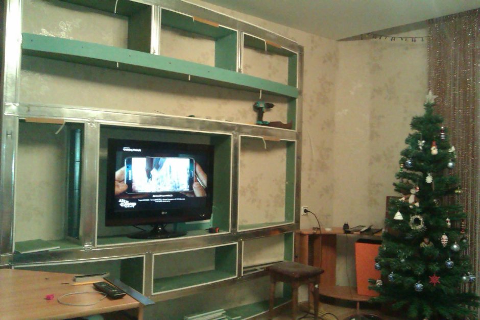 Разборная фальш стена