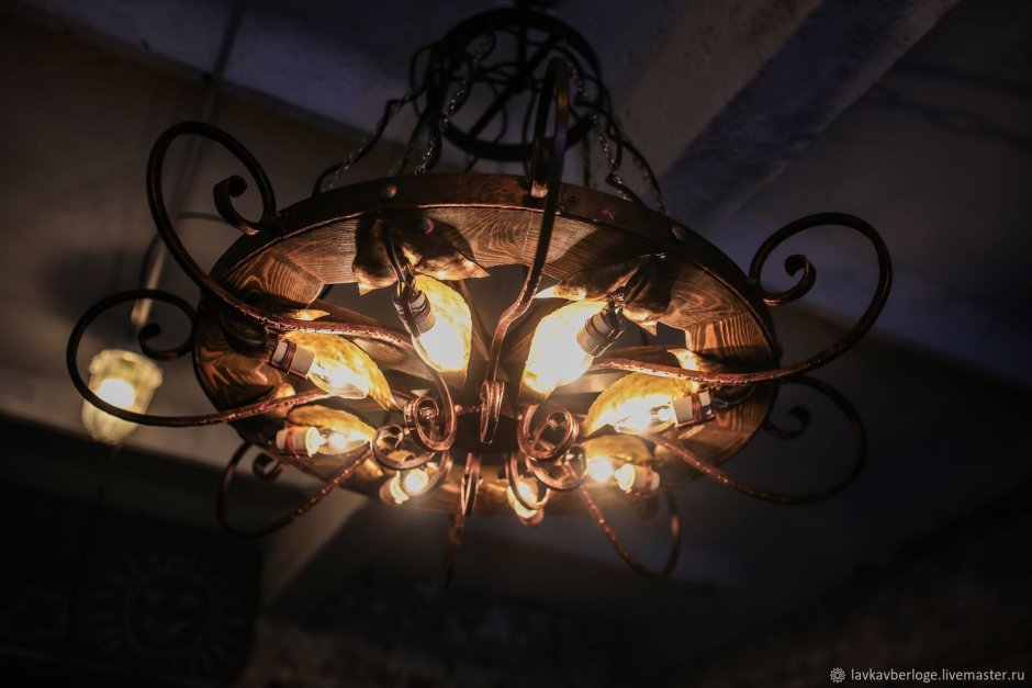 Люстра Loft Rope 12 Chandelier