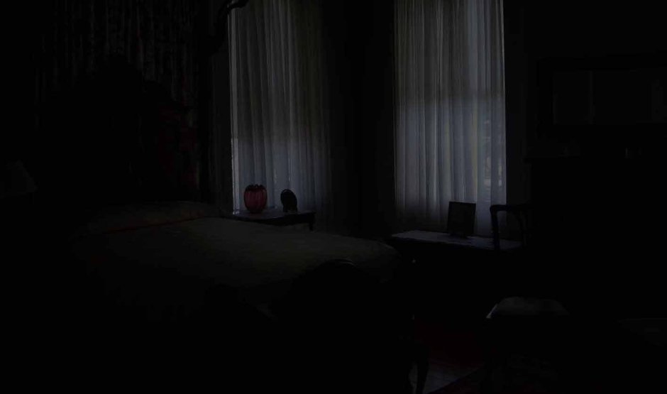 Светящееся окошко в доме