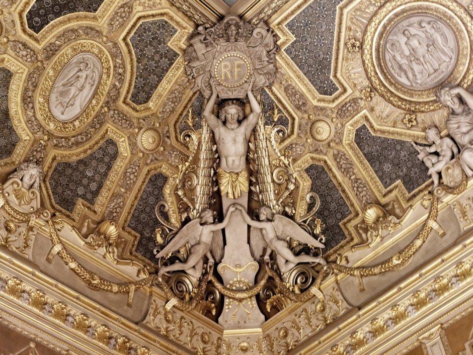 Потолок золото музей Италия
