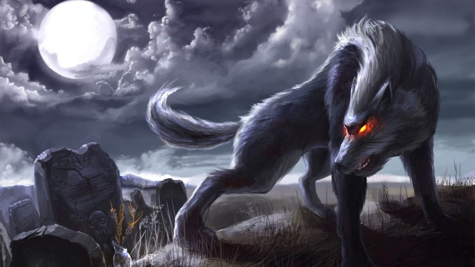 Жеводанский зверь волк
