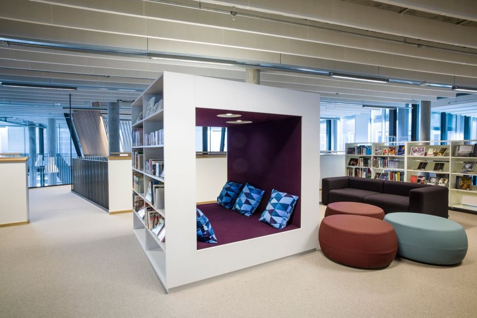 Современная мебель для библиотек