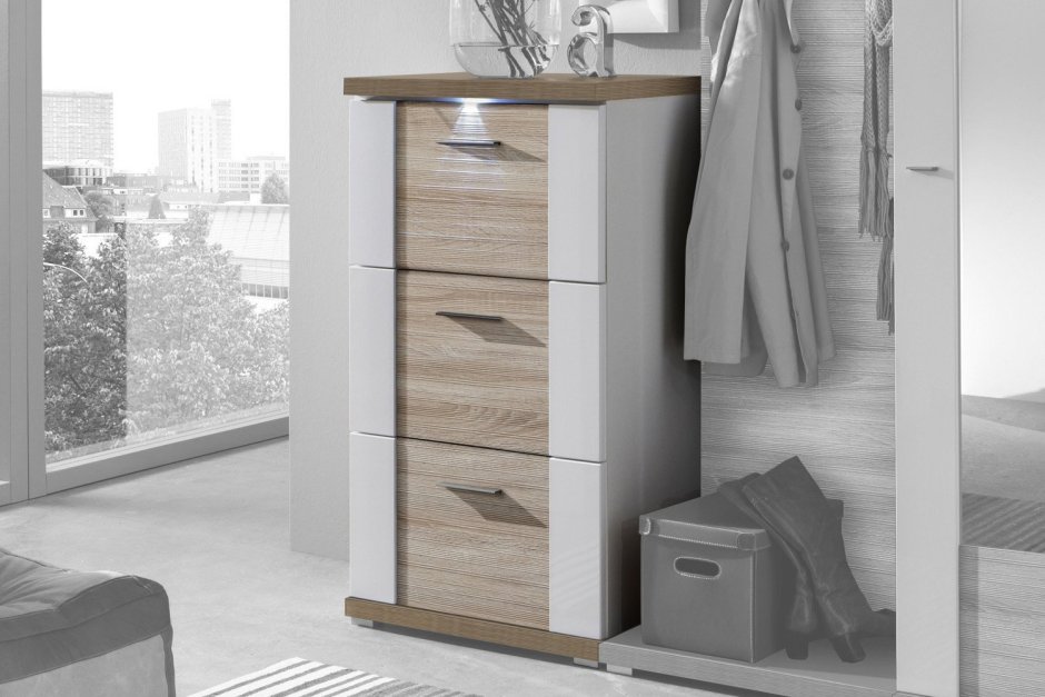 Тумба для обуви с 2 откидывающимися дверцами mayor