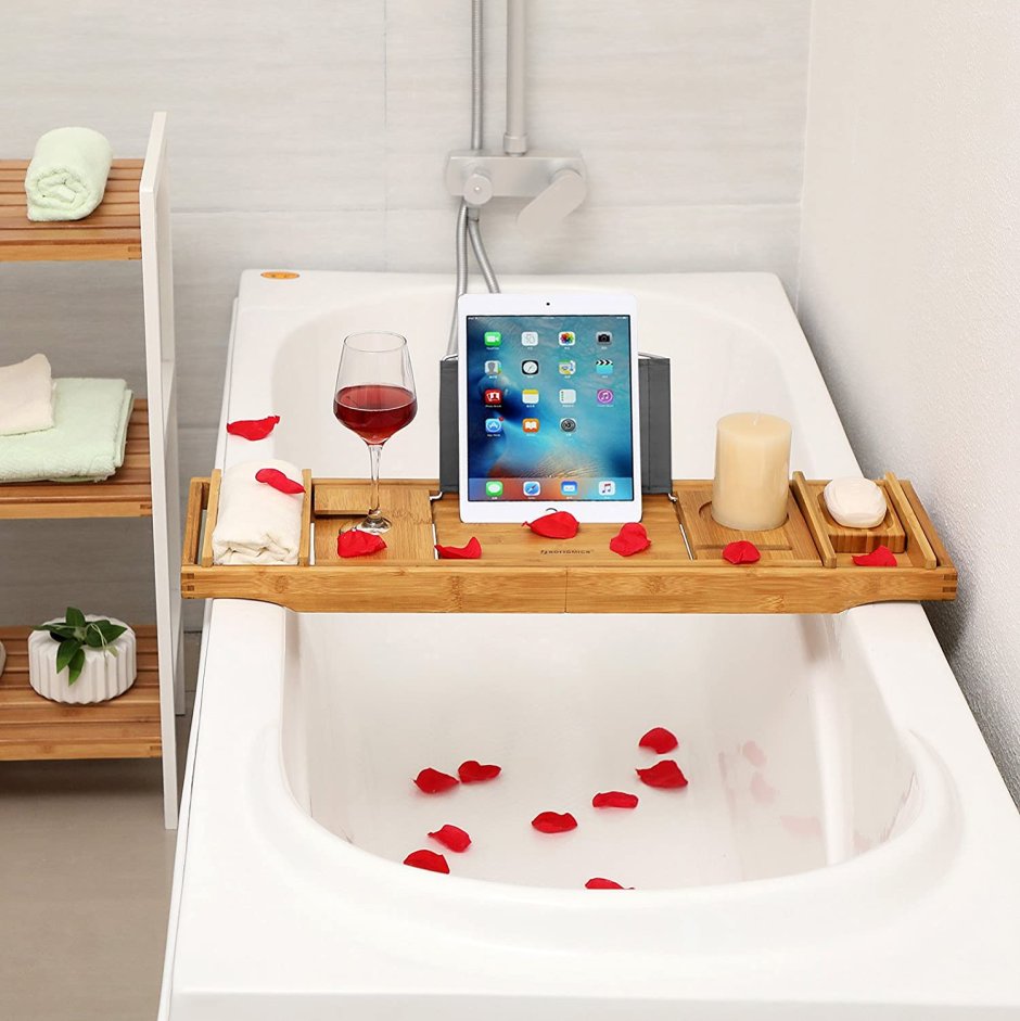 Woody Bamboo / полка для ванной / столик для ванной