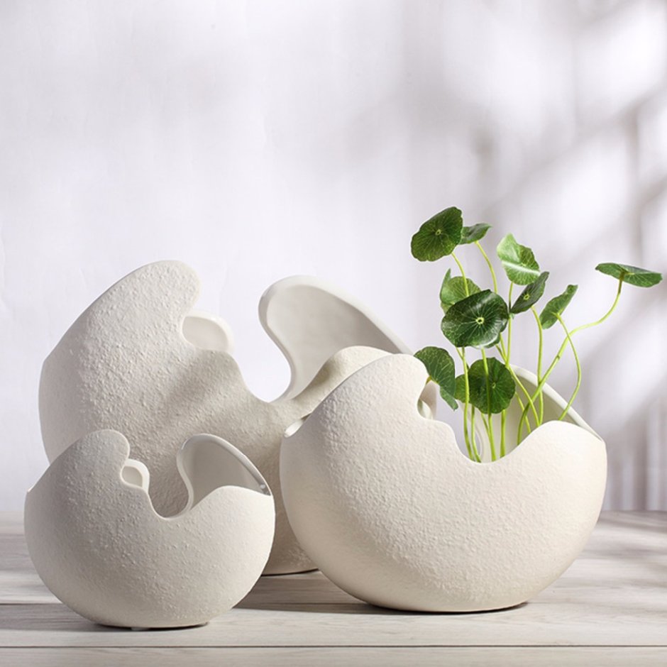 Необычные керамические вазы