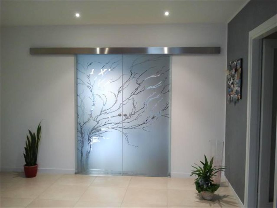 Дверь Glass Sliding Door