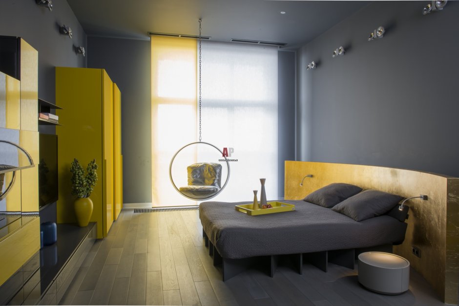 Спальня в авангардном стиле