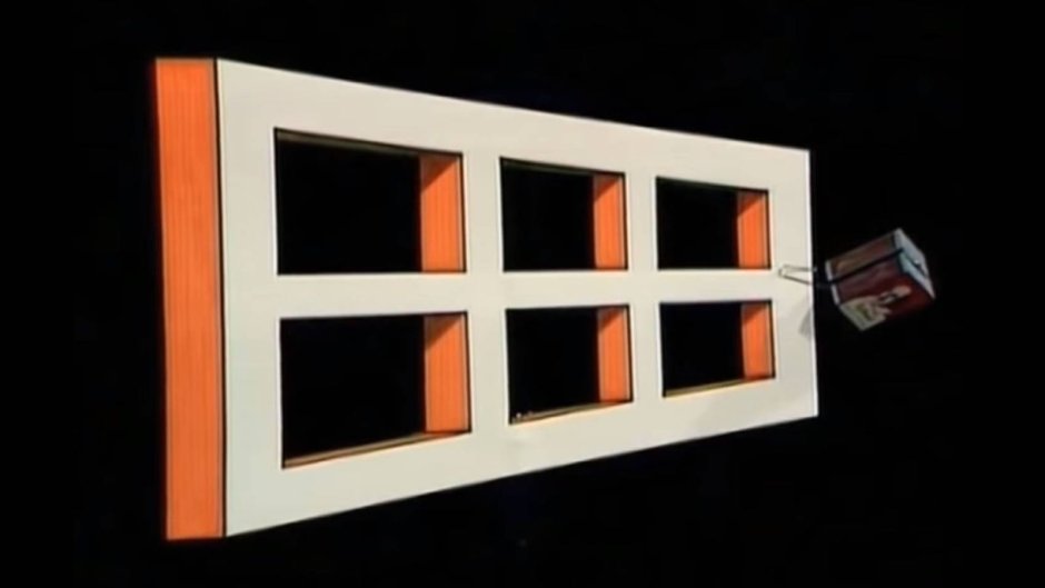 Оптическая иллюзия окно Эймса